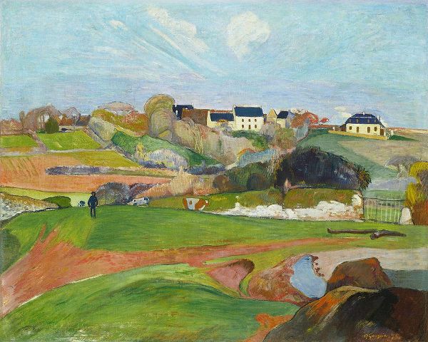 Gauguin, Paul 아티스트의 Landscape at Le Pouldu작품입니다.