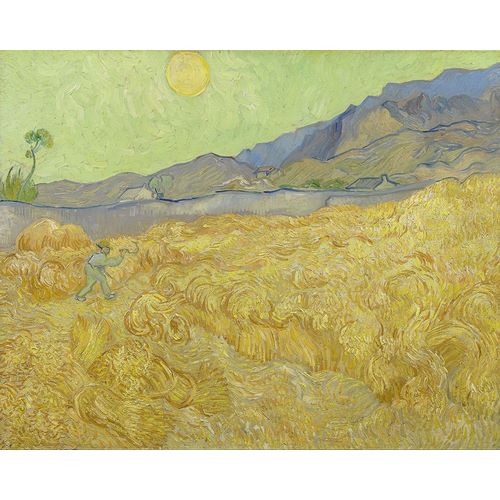 Van Gogh, Vincent 아티스트의 Wheatfield with a reaper작품입니다.
