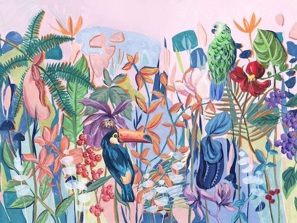 Wang, Melissa 아티스트의 Tropical Paradise Botanica I작품입니다.
