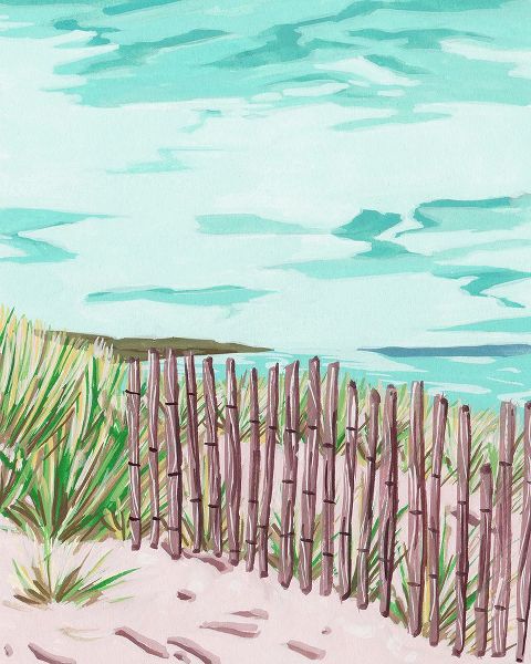 Wang, Melissa 아티스트의 Beach Fence I작품입니다.