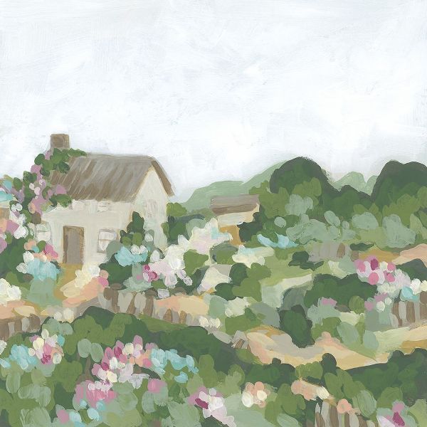 Vess, June Erica 아티스트의 Blossom Cottage I작품입니다.