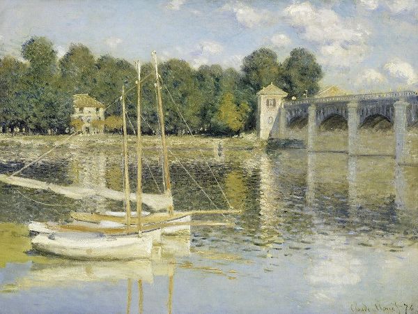 Monet, Claude 아티스트의 The Argenteuil Bridge작품입니다.