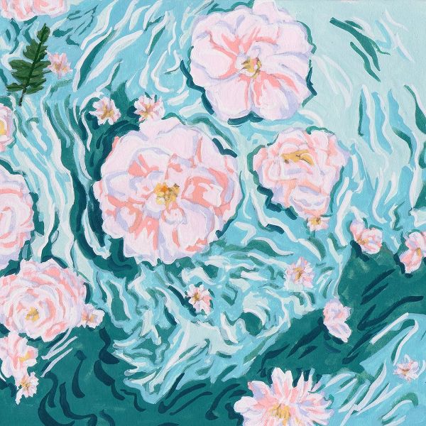 Wang, Melissa 아티스트의 Floating Flowers I작품입니다.