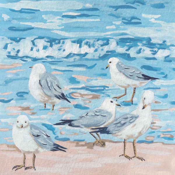 Wang, Melissa 아티스트의 Seagull Birds II작품입니다.