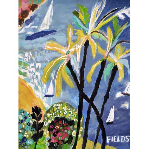 Fields, Karen 아티스트의 Palm Landscape I작품입니다.