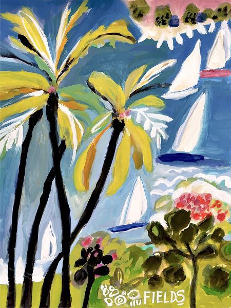 Fields, Karen 아티스트의 Palm Landscape II작품입니다.