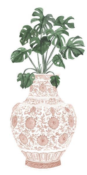 Wang, Melissa 아티스트의 Palms in Pastel Vase I작품입니다.
