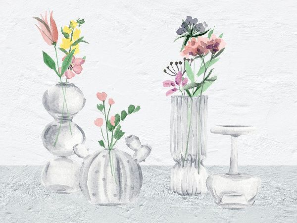 Wang, Melissa 아티스트의 Wildflower And Vases II작품입니다.