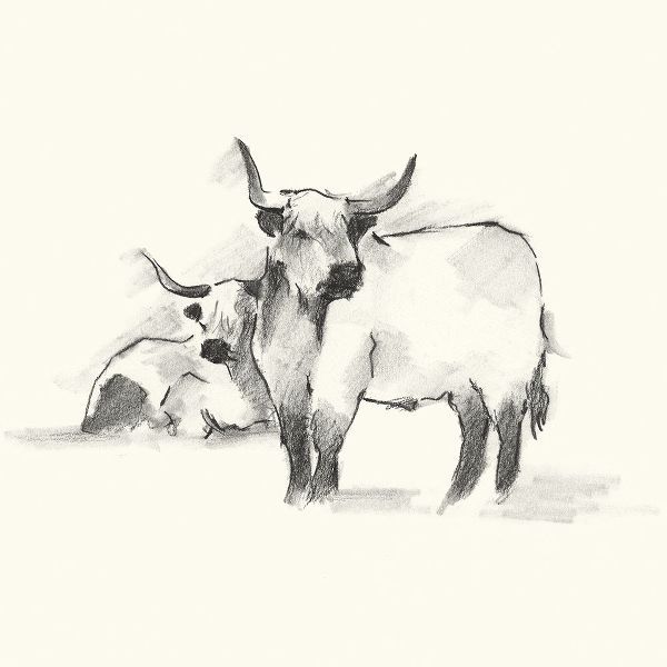 Harper, Ethan 아티스트의 Folksie Highland Cattle I작품입니다.