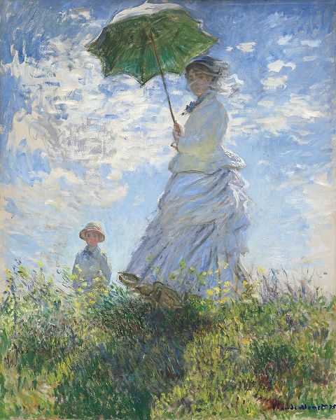 Monet, Claude 아티스트의 Woman with Parasol작품입니다.