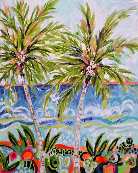 Fields, Karen 아티스트의 Tropical Vibes I작품입니다.