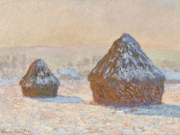 Monet, Claude 아티스트의 Monet Haystacks IV작품입니다.