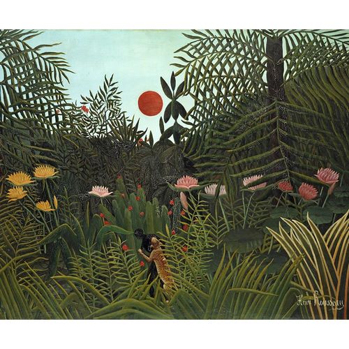 Rousseau, Henri 아티스트의 Rousseaus Jungle VI작품입니다.