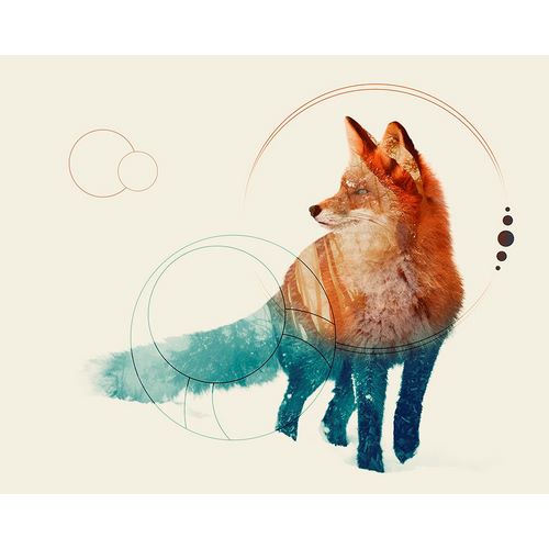 Circle Art Group 아티스트의 Fox Double Exposure Wildlife Art II작품입니다.