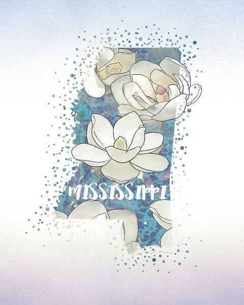 Inner Circle 아티스트의 Mississippi State Flower (Magnolia)작품입니다.