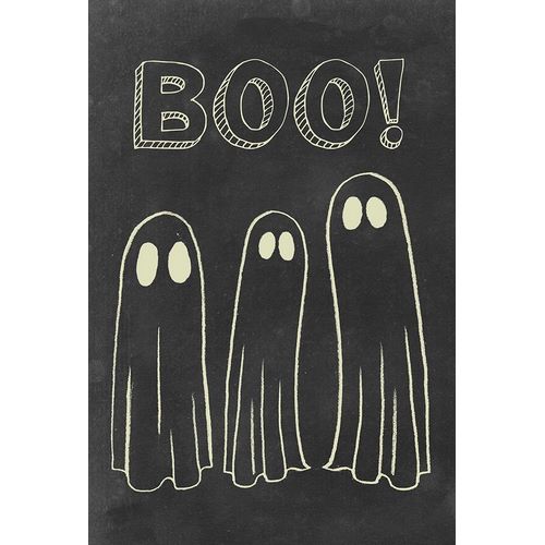Popp, Grace 아티스트의 Spooky Chalkboard Collection F 작품