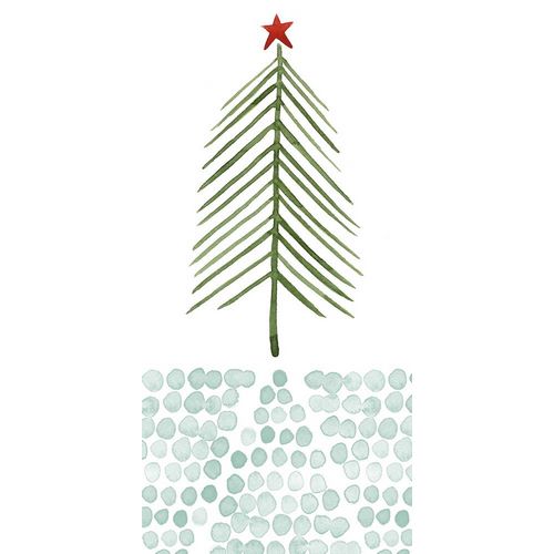 Popp, Grace 아티스트의 Christmas Tree Whimsy Collection B 작품