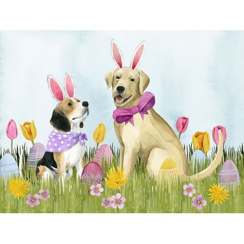 Popp, Grace 아티스트의 Puppy Easter Collection A 작품
