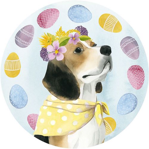 Popp, Grace 아티스트의 Puppy Easter Collection C 작품