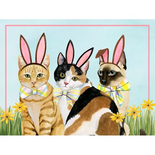Popp, Grace 아티스트의 Easter Cats Collection A 작품