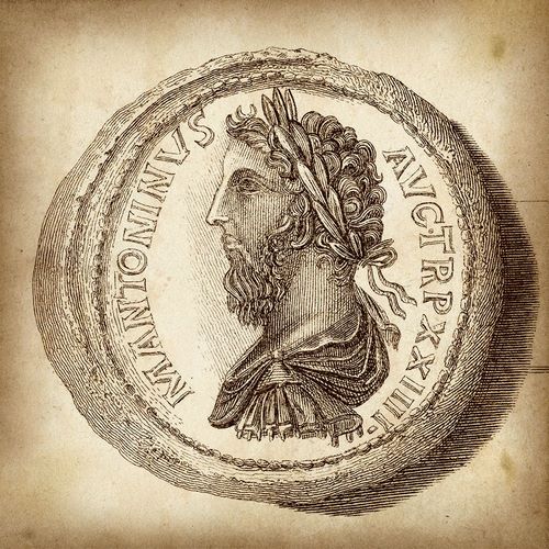 Unknown 아티스트의 Cus. Antique Roman Coins VI C - LIB작품입니다.