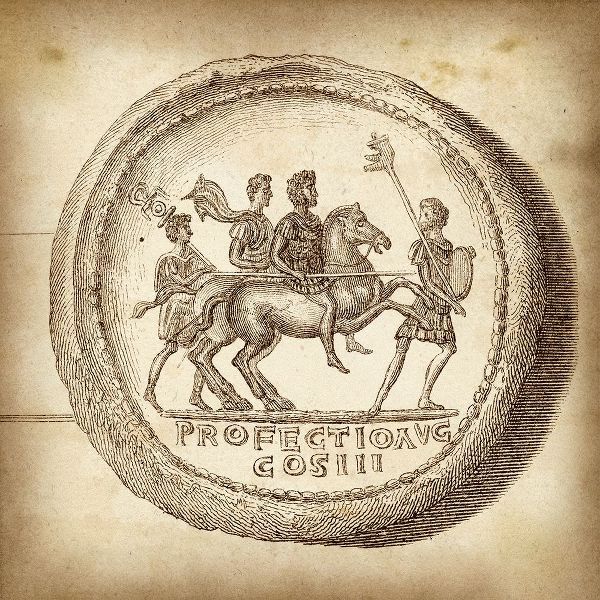 Unknown 아티스트의 Cus. Antique Roman Coins VI D - LIB작품입니다.