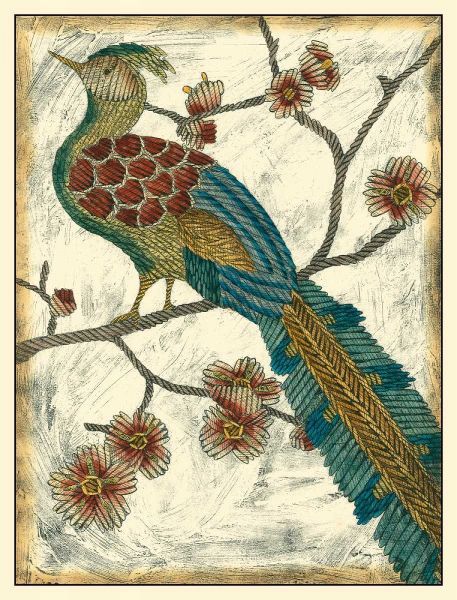 Embroidered Pheasant II