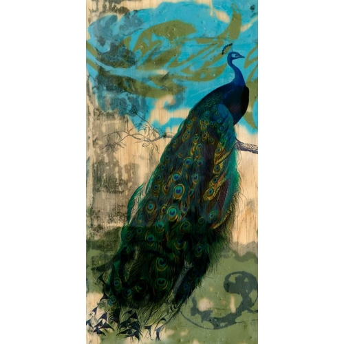 Rustic Peacock I