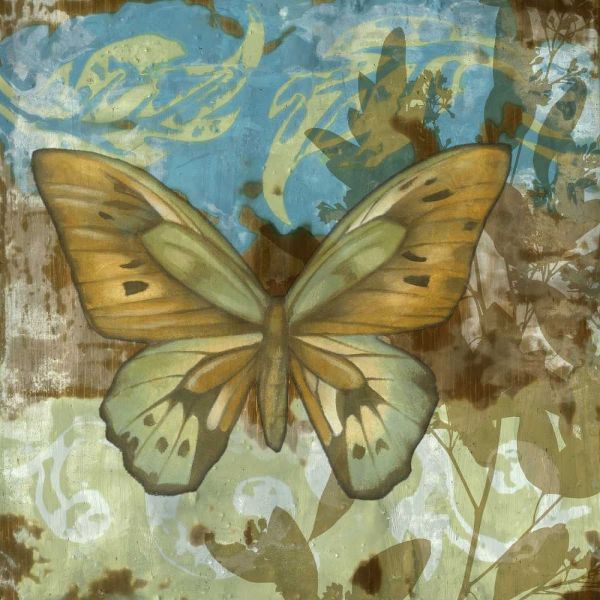 Rustic Butterfly I