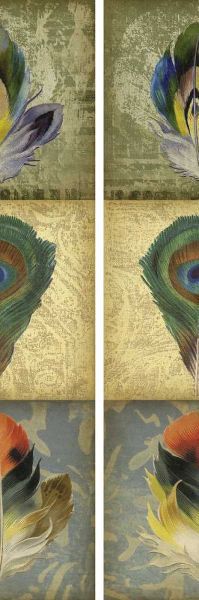 2-Up Feather Triptych II
