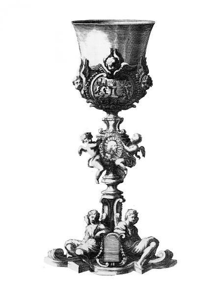 Black and White Goblet III