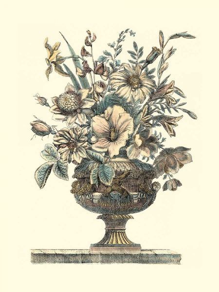 Flowers in an Urn II - Sepia