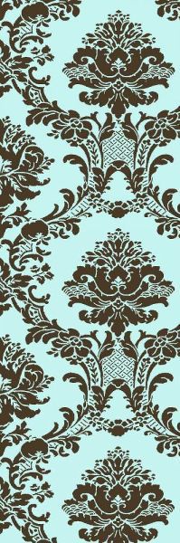Small Vivid Damask in Blue II