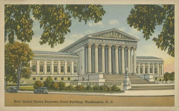 Supreme Court Building, Wash, D.C.