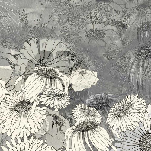 Flowers on Grey II