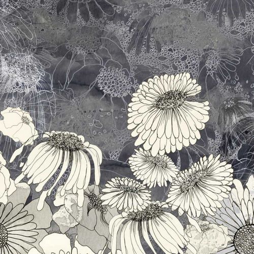 Flowers on Grey III