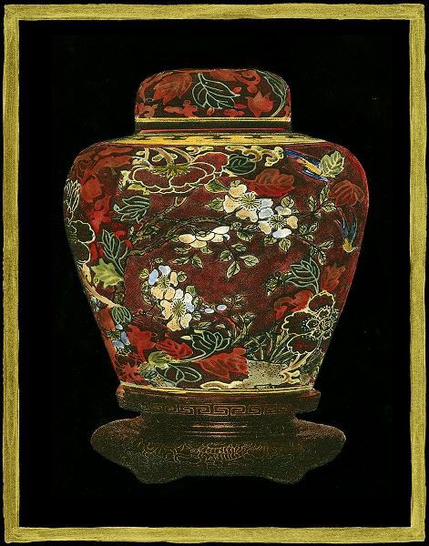 Oriental Ginger Jar II