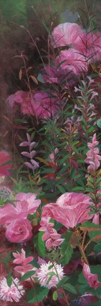 Pink Azalea Garden I
