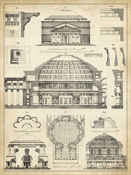 Vintage Architects Plan III