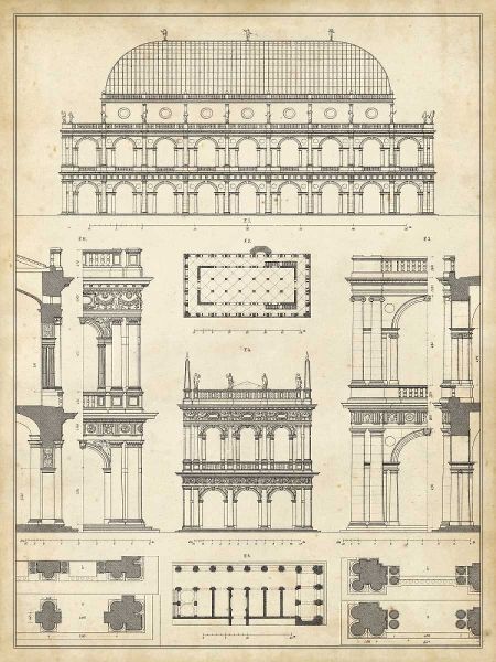 Vintage Architects Plan IV