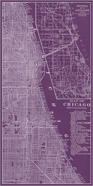 Graphic Map of Chicago
