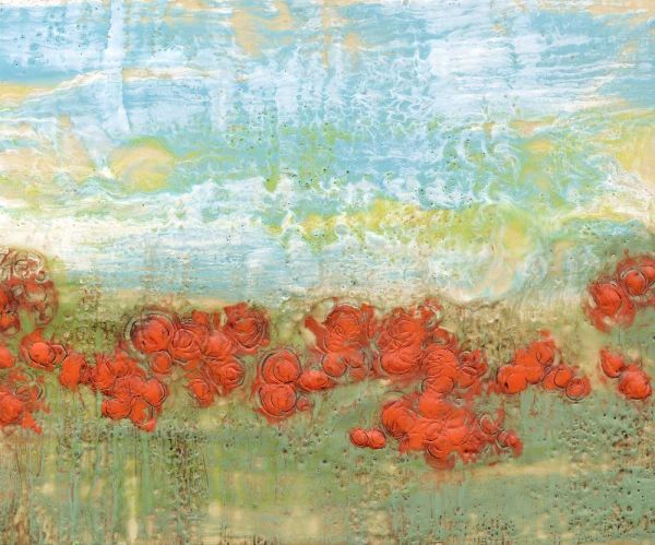 Coral Poppies II