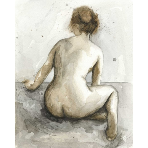 Figure in Watercolor I