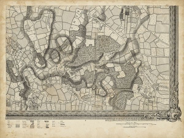 Map of London Grid XVI