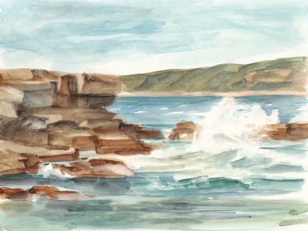 Coastal Watercolor III