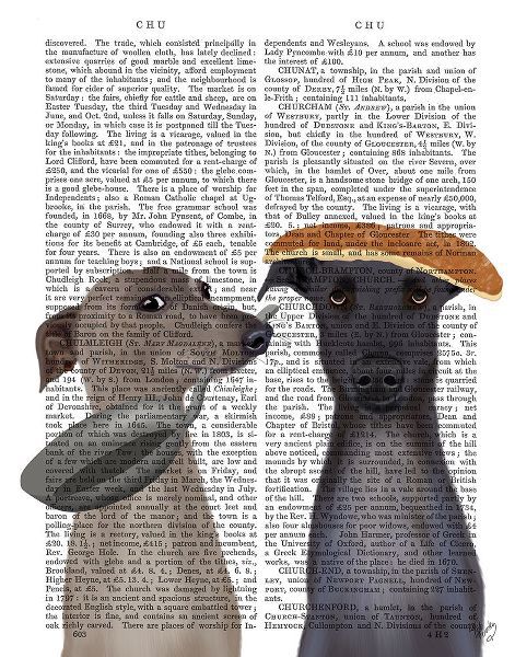 Greyhound Pancake Day Book Print