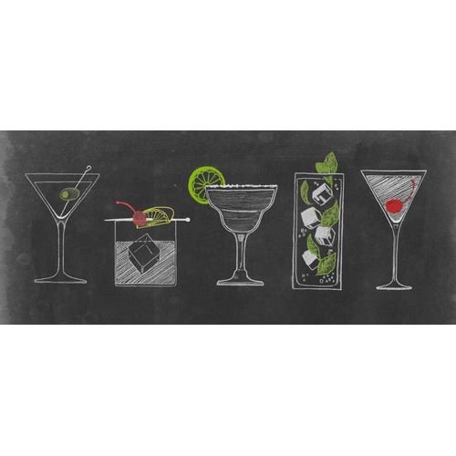 Chalkboard Cocktails Collection G