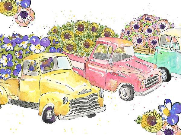 Flower Truck Collection A