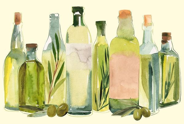 Warren, Annie 아티스트의 Olive Oil Set Collection A 작품