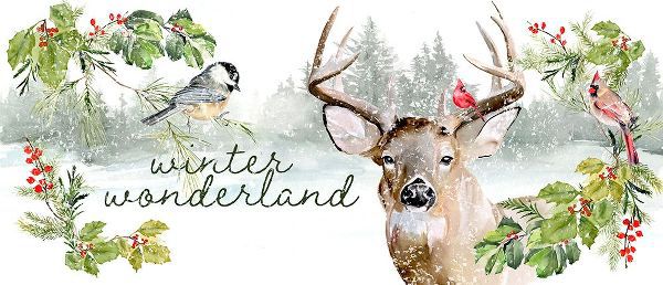Parker, Jennifer Paxton 아티스트의 Holiday Deer Collection D작품입니다.